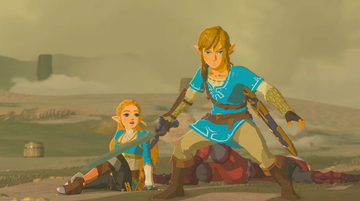 Para Aonuma, Breath Of The Wild (Wii U/Switch) Foi O Zelda Mais serapportantà Zelda Breath Of The Wild Da Colorare