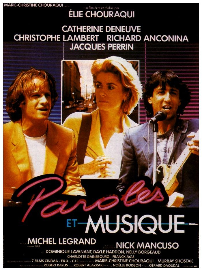 Paroles Et Musique | Parole Musique, Deneuve, Jacques Perrin concernant Chansons Paroles Aracpondre Quacbec