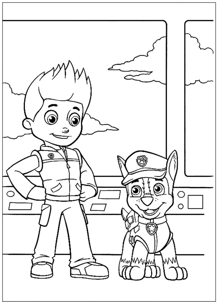 Paw Patrol To Print For Free – Paw Patrol Kids Coloring Pages encequiconcerne Paw Patrol Dessin A Imprimer