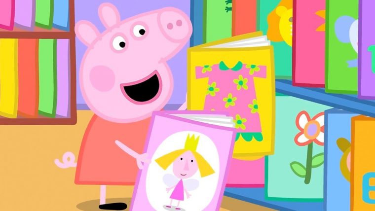 Peppa Pig Français 📕 La Bibliothèque | Épisodes Complets | Dessin Animé dedans Dessin Animac Pepa Pig