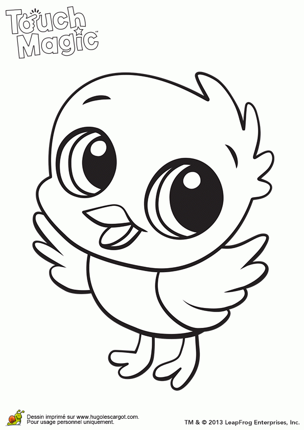 Pin On Color – Little Ones pour Coloriage Animaux Gros Yeux