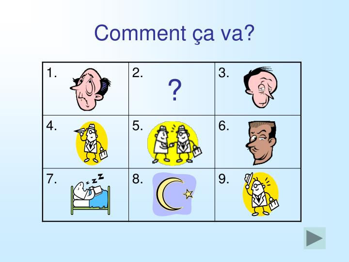 Ppt – Les Salutations Powerpoint Presentation – Id:2578675 destiné Bonjur Monsieur Comment Ca Va