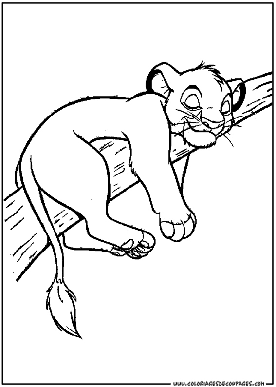 Roi Lion Coloriage Mandala Disney A Imprimer – Coloriage Tigre Mandala dedans Dessin A Colorier Facile Roi Lion