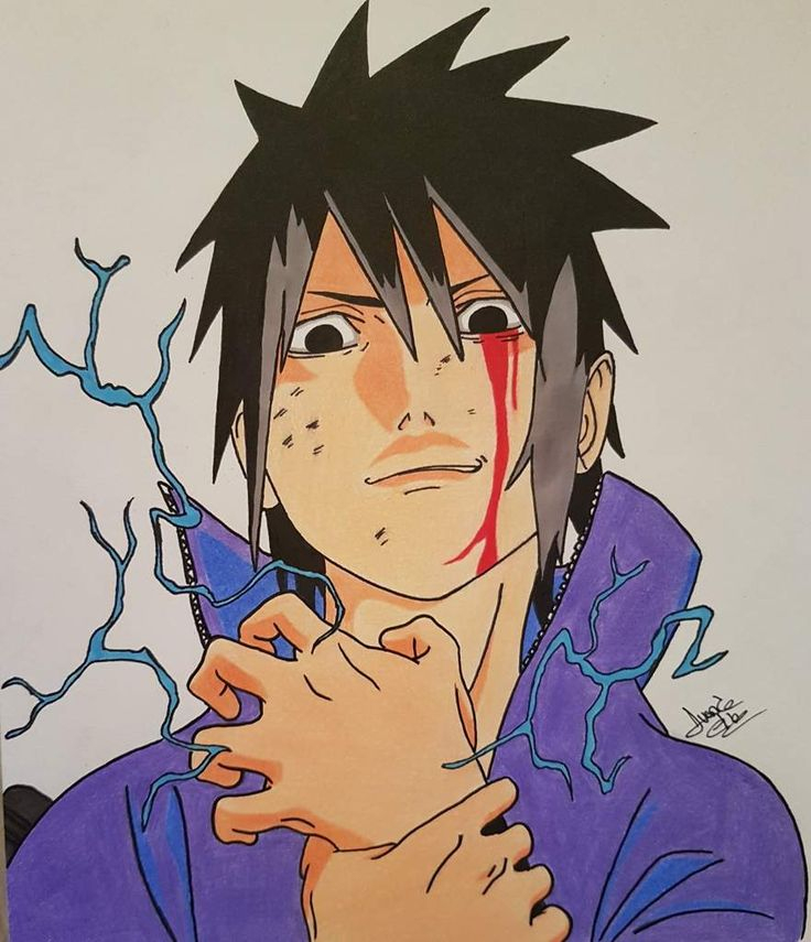 Sasuke – By Chris |Naruto & Boruto Fr Amino | Dessin Manga, Dessin dedans Dessin De Boruto