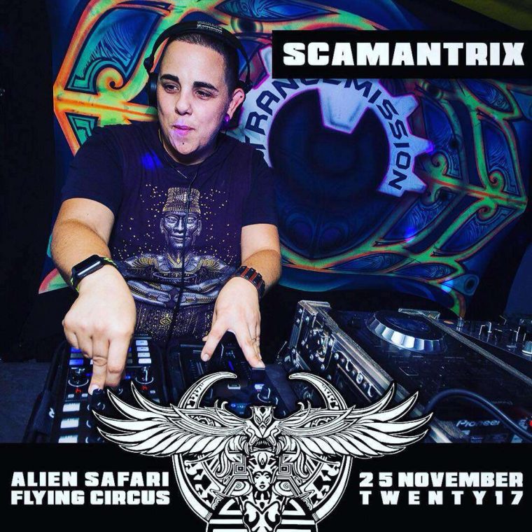 Scamantrix Recording From Alien Safari Flying Circus | Psymedia serapportantà Circus Music 1 Hour