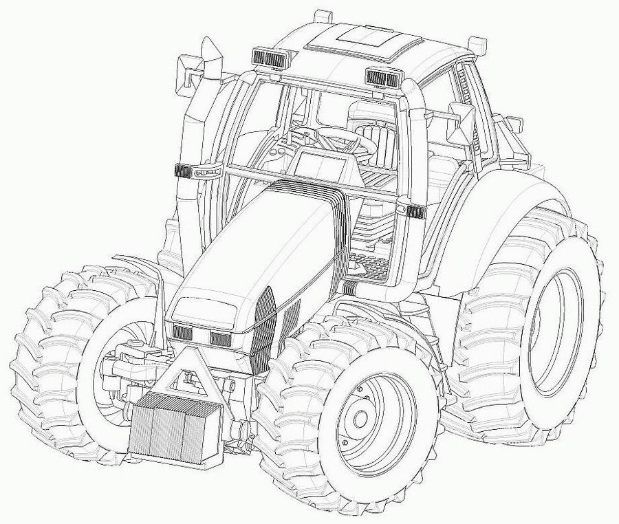 Sélection De Dessins De Coloriage Tracteur À Imprimer Sur Laguerche pour Dessin A Colorier A Imprimer Tracteur