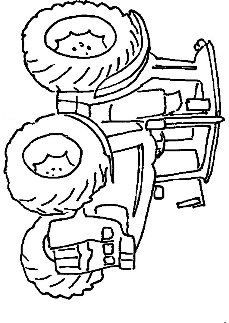 Tracteur Coloriage Unique Dessus Coloriage A Imprimer De Tracteur dedans Dessin De Tracteur A Colorier Et A Imprimer