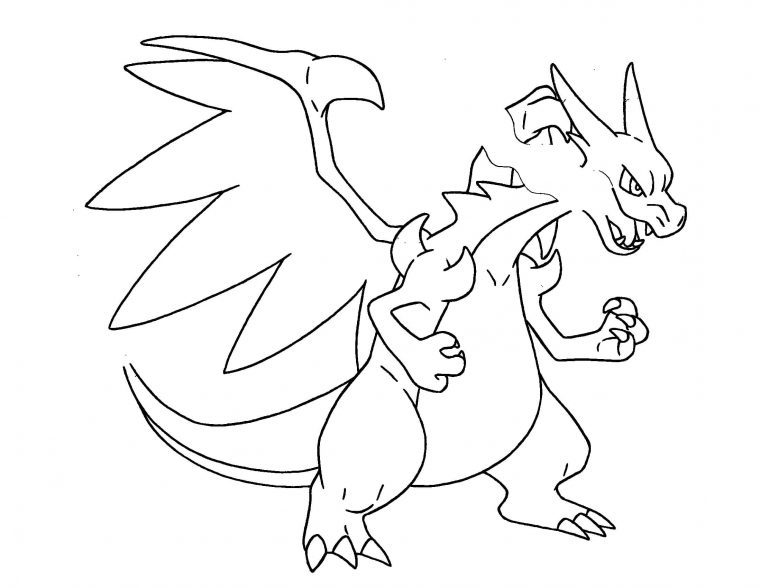 charizard pokemon coloring pages