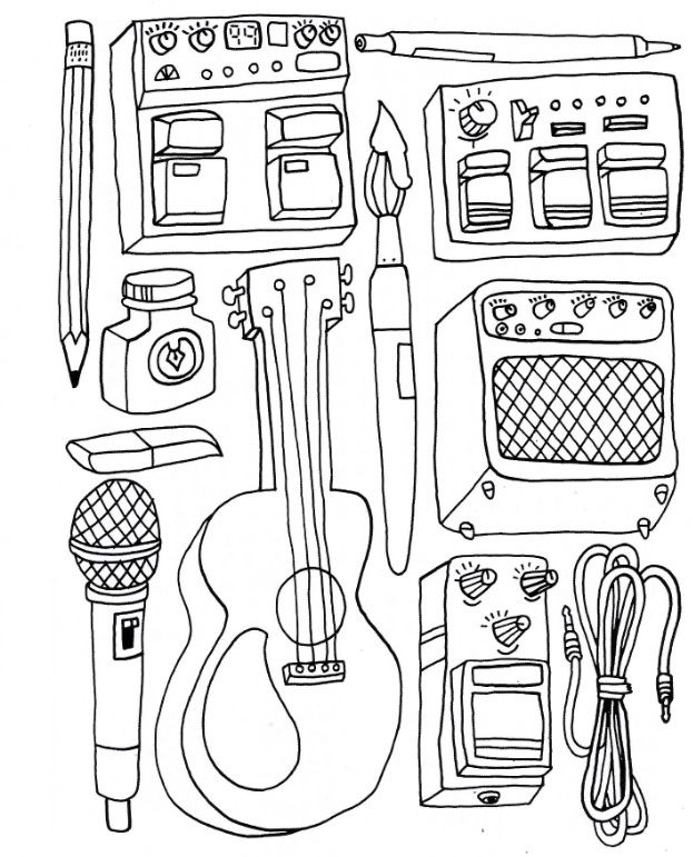 coloring pages indie