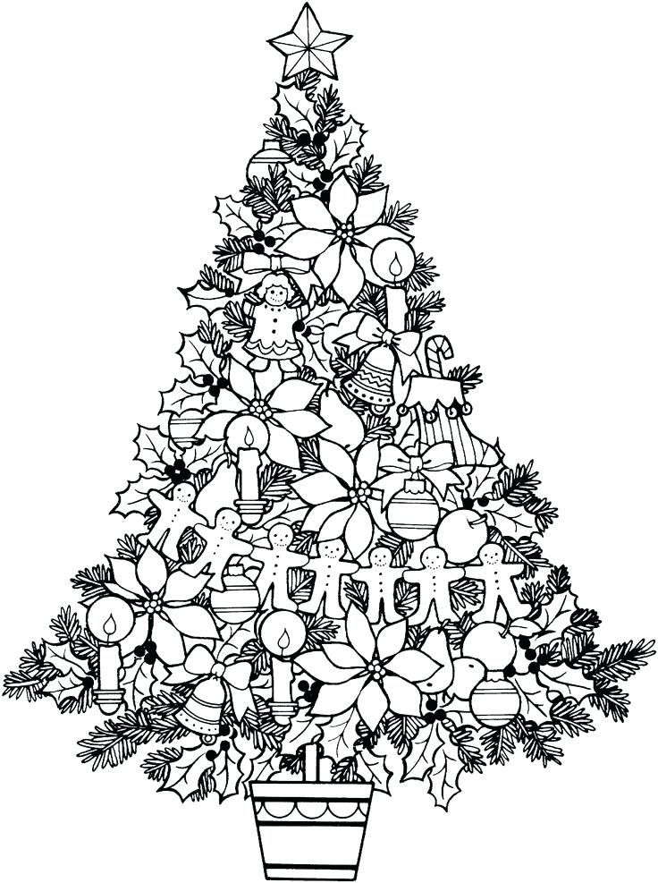 december coloring pages