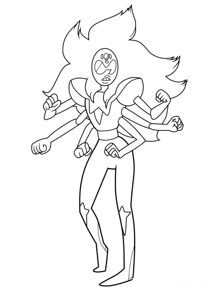 coloring pages steven universe