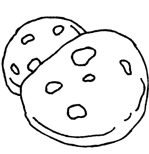 coloring pages of cookies