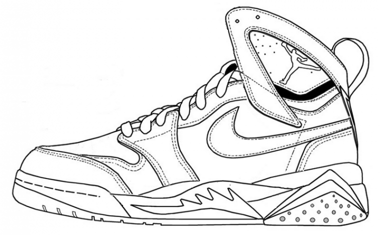 nike coloring pages