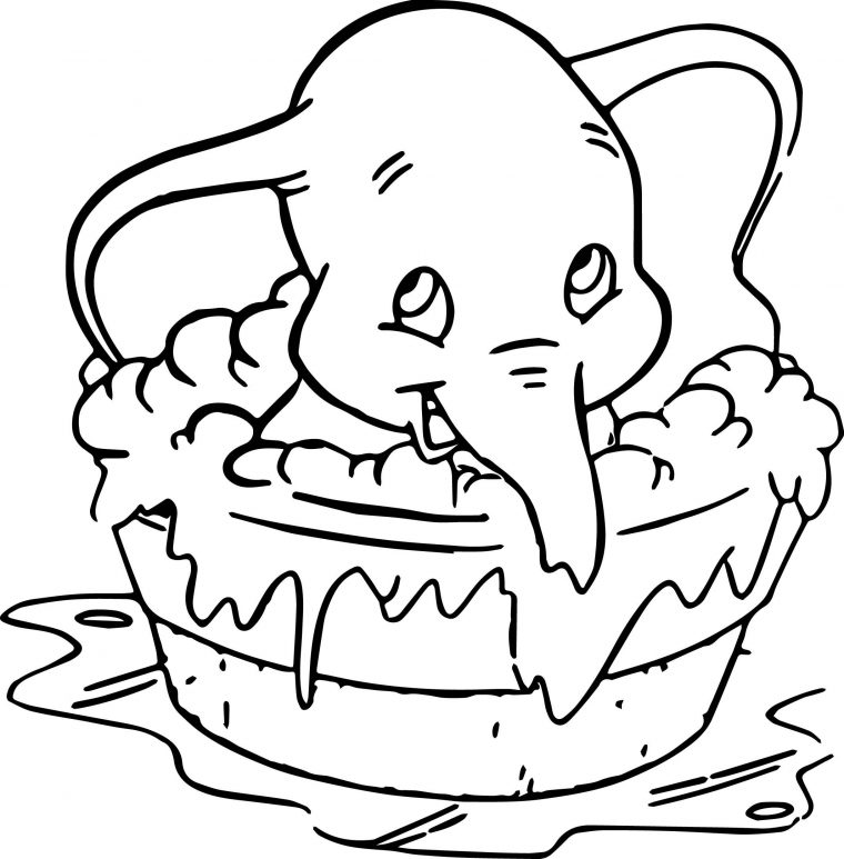 dumbo coloring pages