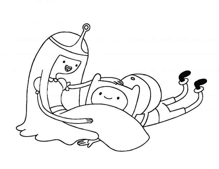 adventure time coloring pages