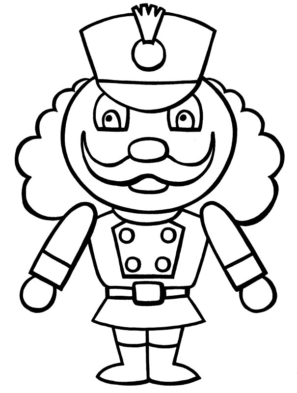 nutcracker coloring page