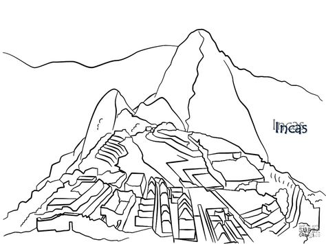 peru coloring pages