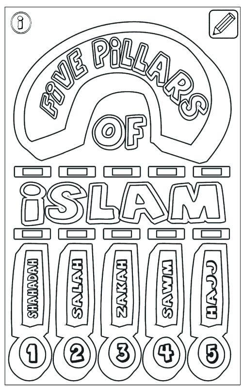 islam coloring pages