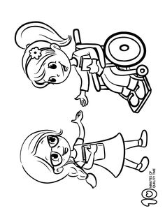 disability awareness inclusion coloring pages