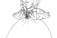 sofia the first colouring in