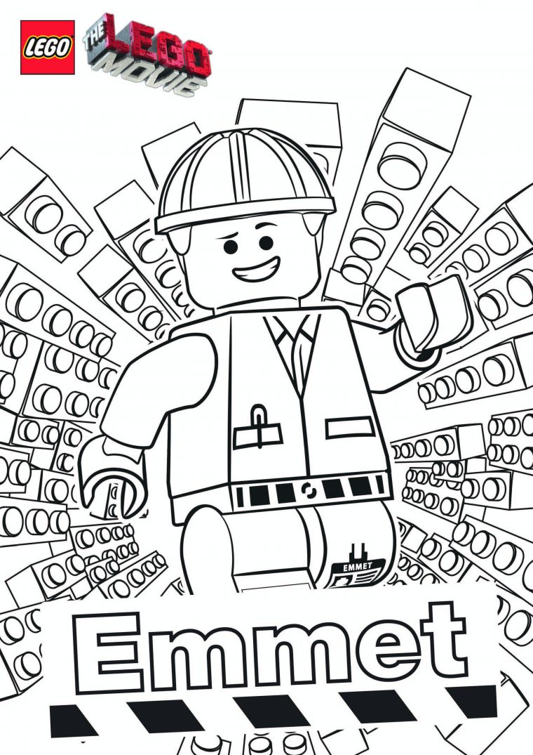 lego movie coloring page