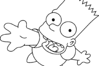 printable simpsons coloring pages