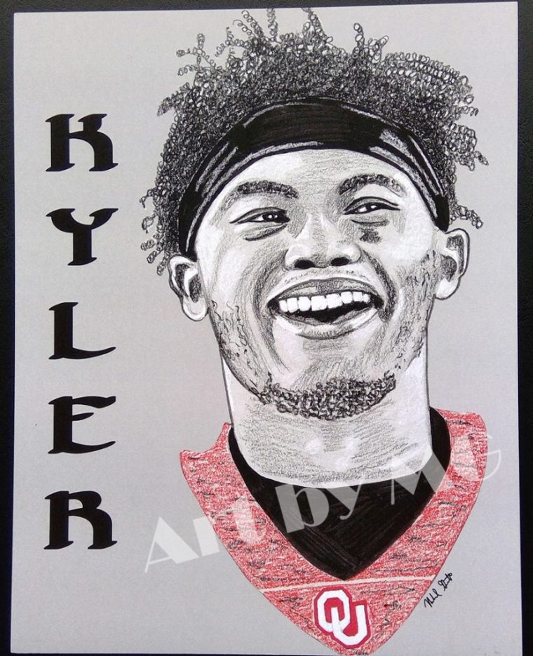 kyler murray coloring pages