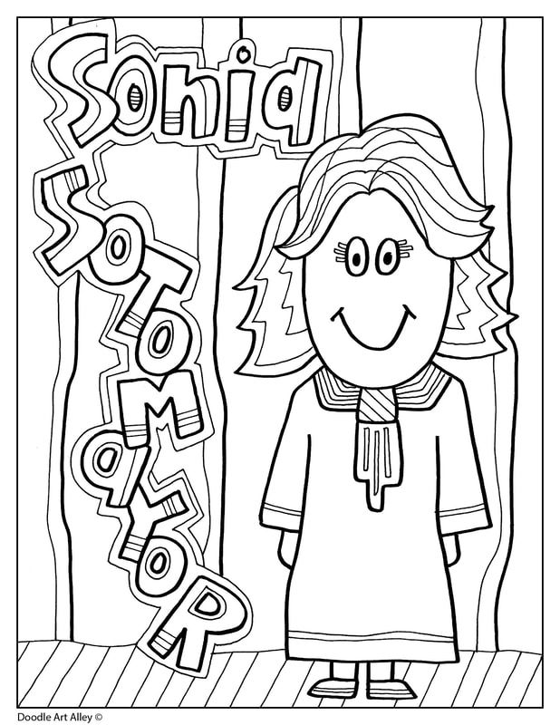 hispanic heritage coloring pages free