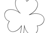 large shamrock printable