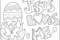 easter coloring sheets christian