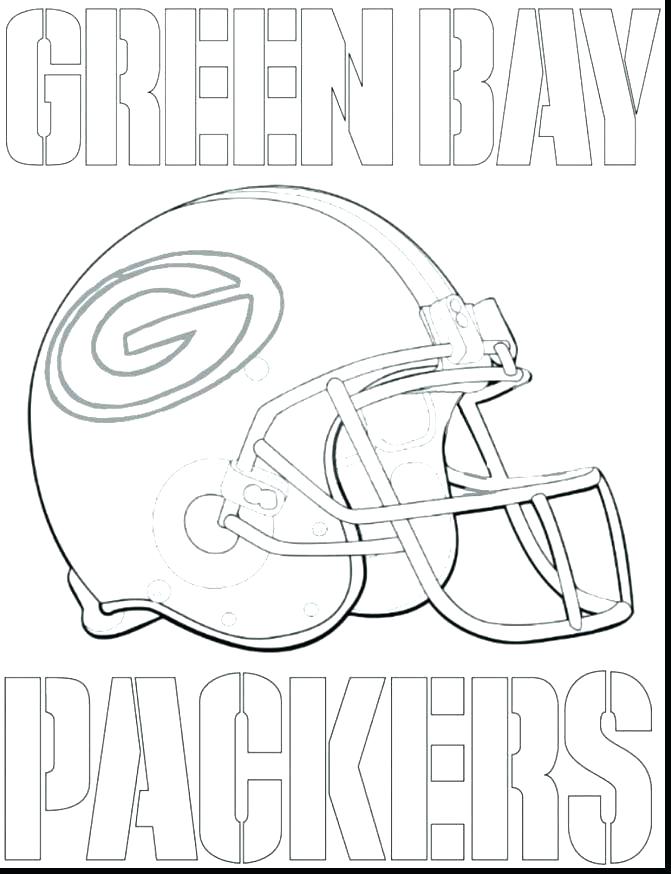 packers coloring page