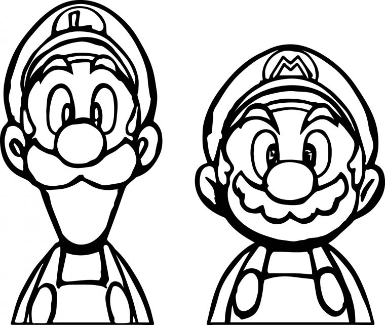 mario 3d world coloring page