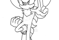 super shadow sonic coloring pages