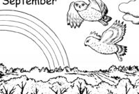 september coloring pages free