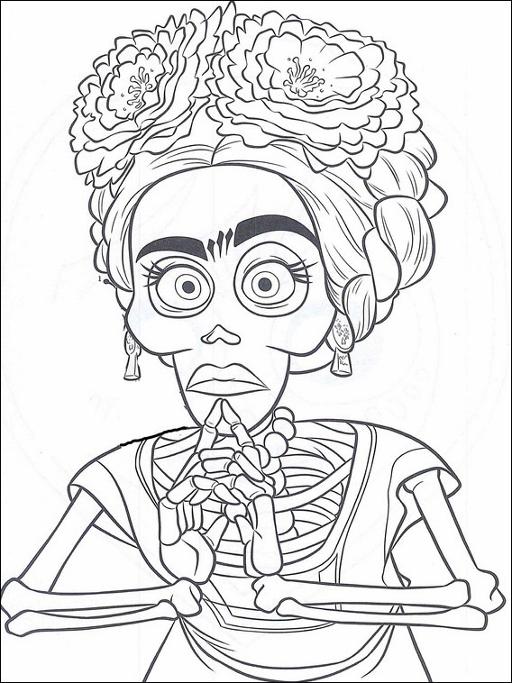 free printable coco coloring pages