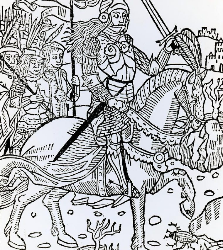 joan of arc coloring page