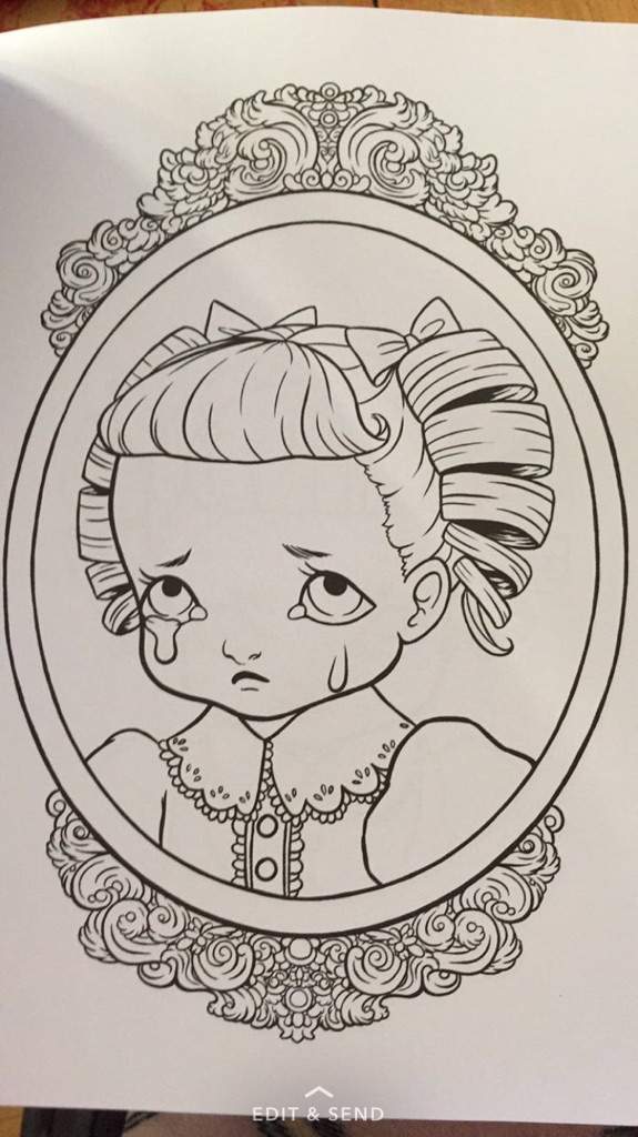 printable melanie martinez coloring book pages