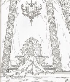 throne of glass coloring book pages