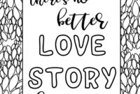 love quote coloring pages