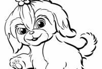 shih tzu coloring