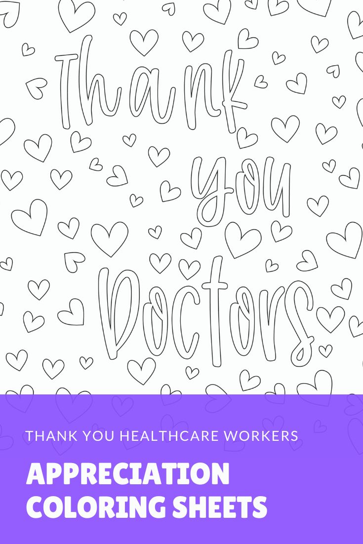 nurse appreciation coloring pages