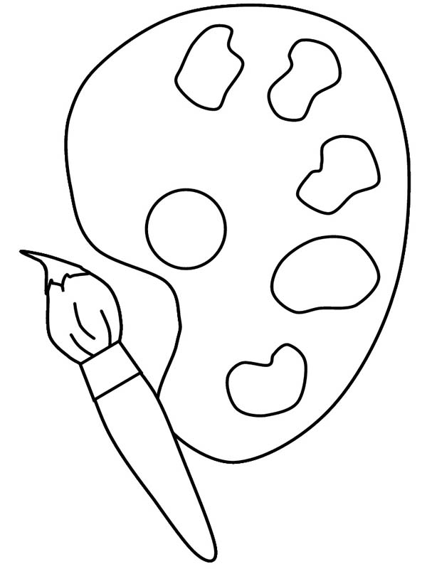 paint coloring page