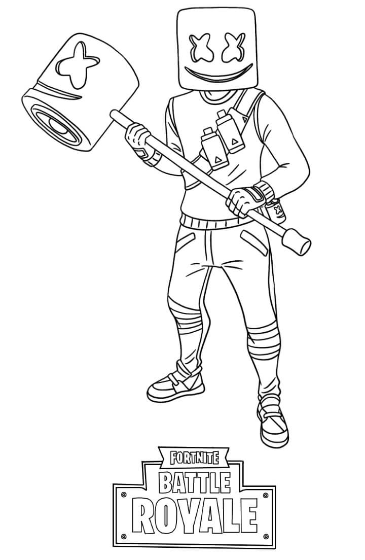 fortnite foundation coloring pages