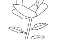 free coloring pages of roses