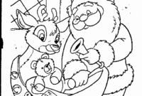 santa claus coloring pictures