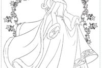 sleeping beauty coloring pages