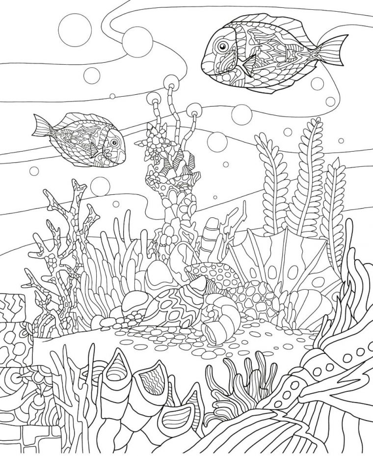 ocean coloring pages pdf