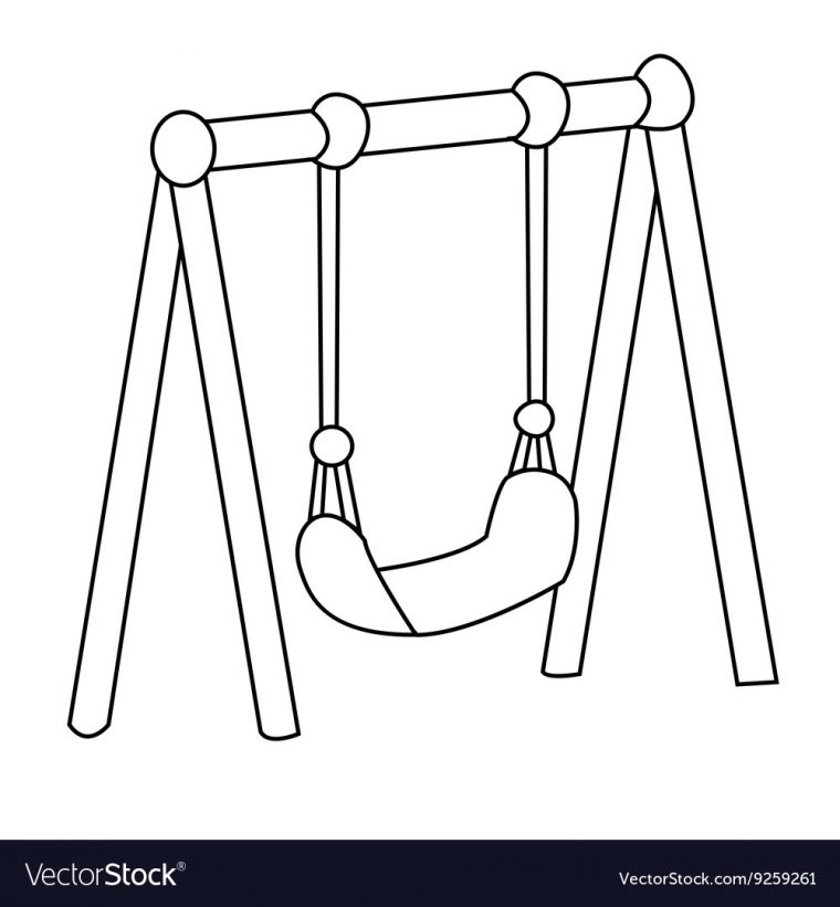 swing coloring page