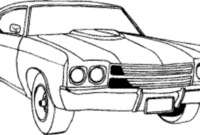 free coloring pictures of cars