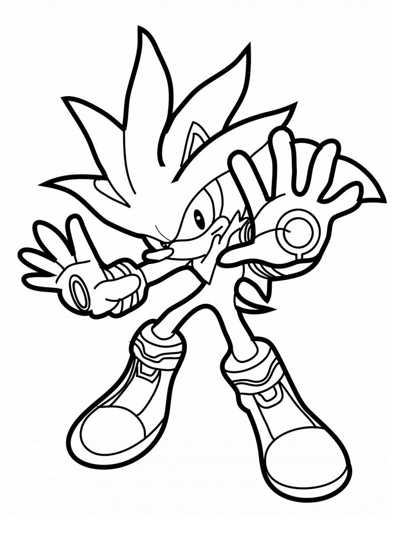 Top 20 Printable Sonic the Hedgehog Coloring Pages - Online Coloring Pages